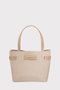 Zoozie Bags Bolsa de Hombro Beige Cuero PU L:36cm A:13cm Al:25cm
